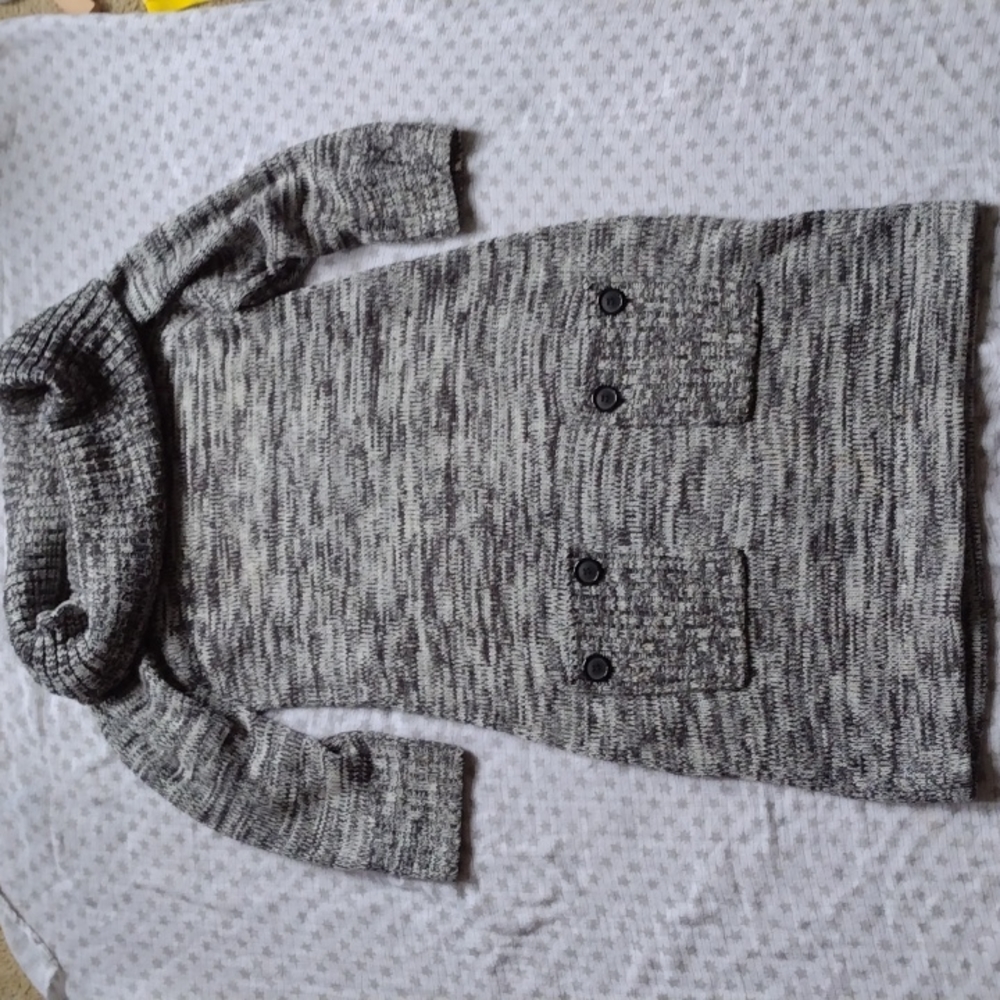 Comfy Cute Cowl Neck Sweater Dress